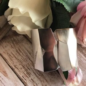 Kendra Scott Constance Cuff in Rhodium Silver